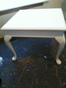 Furniture - White Table Stage 1
