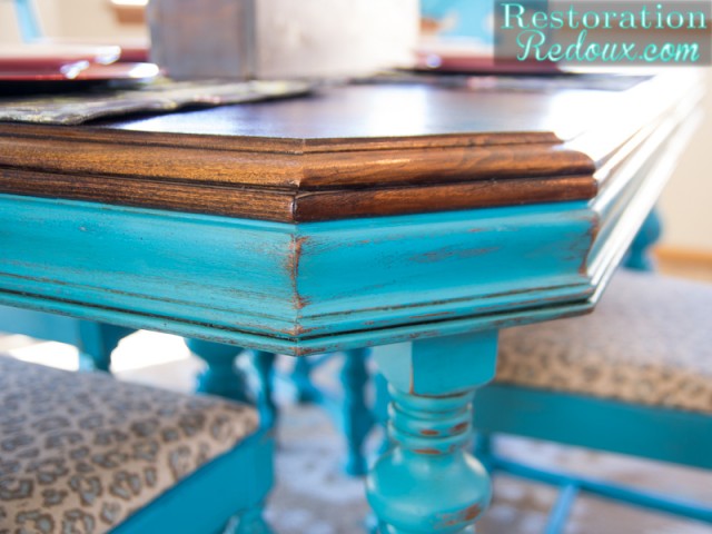 Turquoise Dining Table - Daily Dose of Style