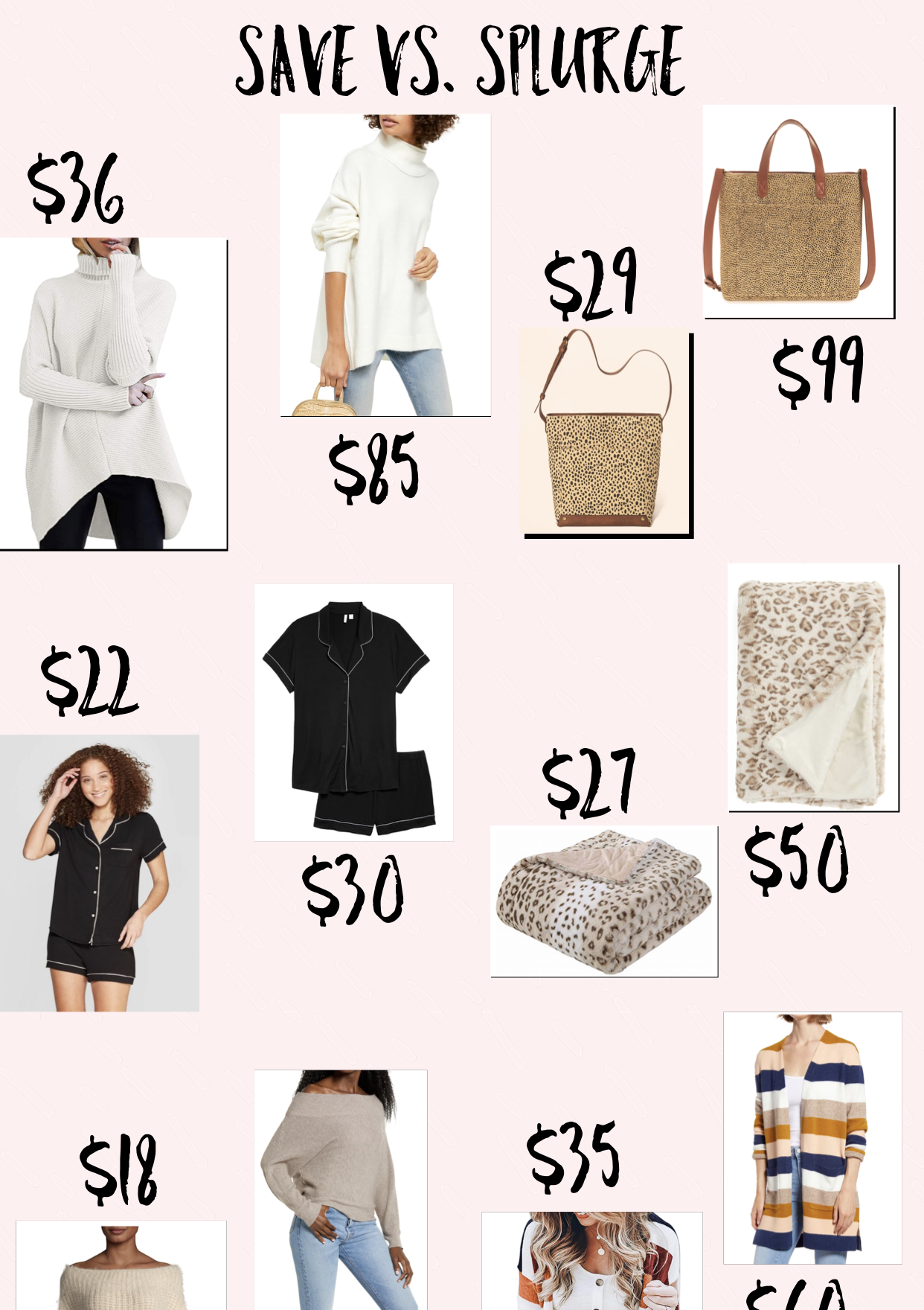 Nordstrom Sale Save VS. Splurge